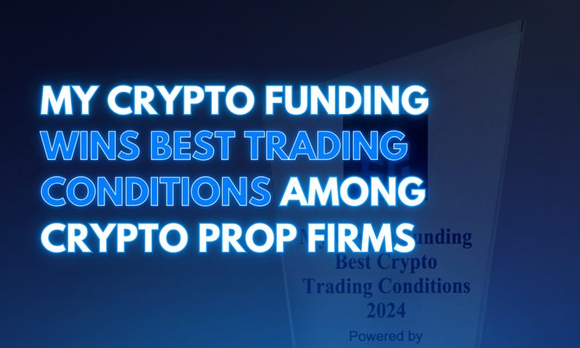 My Crypto Funding Wins Best Trading Conditions Among Crypto Prop Firms