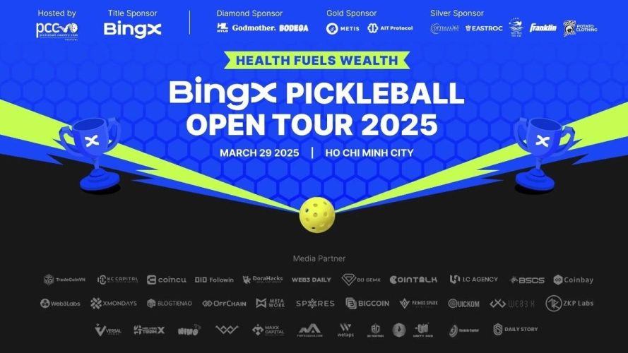 BingX Blends Web3 with Sports at the 2025 Pickleball Open in Vietnam