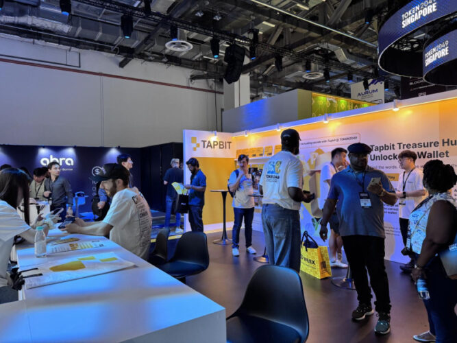 Tapbit Delivers a Strong Presence at TOKEN2049 Singapore