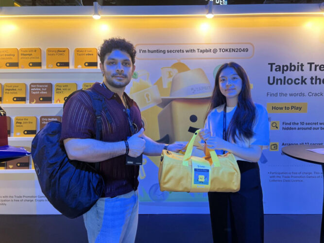 Tapbit Delivers a Strong Presence at TOKEN2049 Singapore
