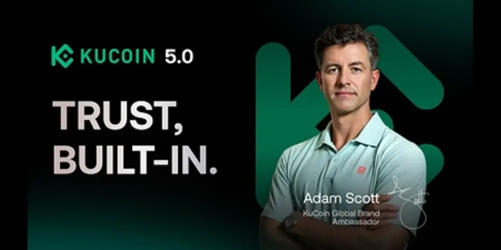 KuCoin Launches "Trust, Built-in." Global Brand Initiative with New Film Featuring Adam Scott