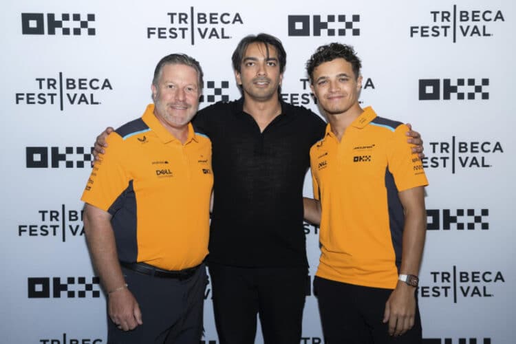 OKX and McLaren Racing Host Panel on Technology in Sports and Film at Tribeca Festival