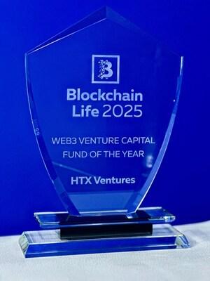 HTX Wins "Web3 Venture Capital Fund of the Year" Award at Blockchain Life 2025
