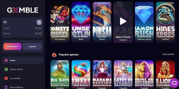  Gxmble &ndash; Best Game Variety of All Online Bitcoin Casinos in the UK