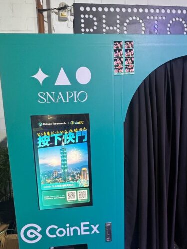 CoinEx Shines as Gold Sponsor at Taipei Blockchain Week 2025, Personalized Photo Booth Interaction Takes Center Stage