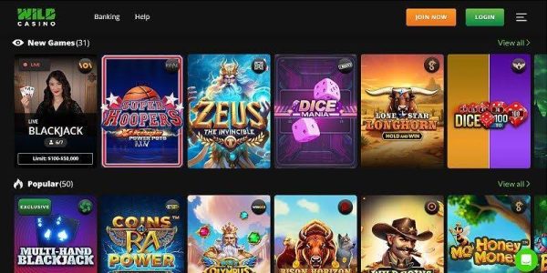  Wild Casino &ndash; Best Bitcoin UK Casino for Generous Bonuses 