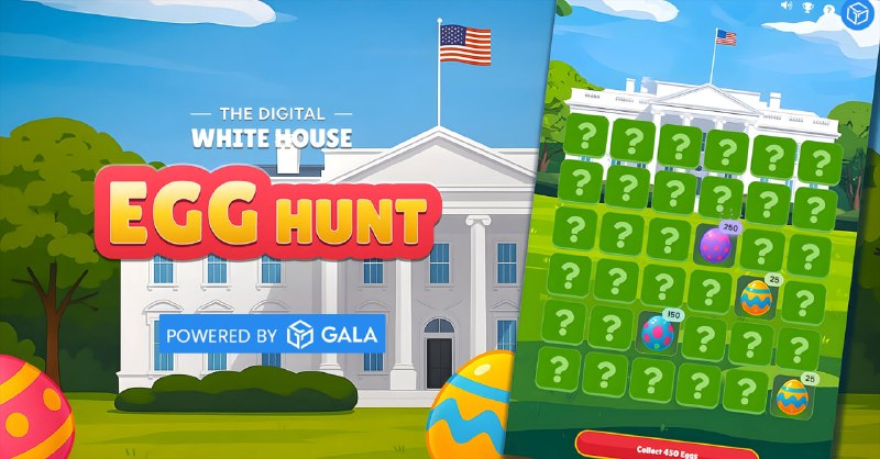 Gala Games Joins Forces with the White House for the Easter Egg Roll