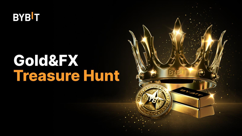 Bybit Launches Gold & FX Treasure Hunt Competition: Embark on a Quest for Real Gold Rewards