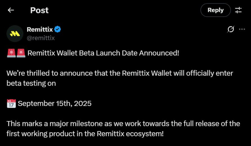 Remittix Presale Raises $17M After Revealing Next-Gen Web3 Wallet Beta Launch Date