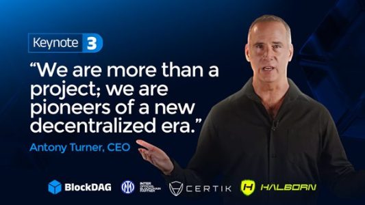 BlockDAG’s Keynote 3 Sets the Stage: $211.5M Raised & Testnet Active While ETH and XRP Stay Volatile