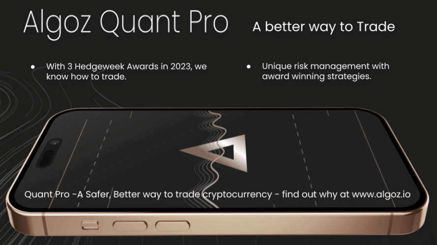 Algoz, collaborates with Bitfinex to launch a top notch Crypto investment product - Algoz Quant Pro