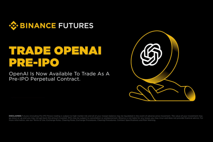 Binance Expands Pre-IPO Perpetuals with OpenAI Listing Following Strong Early Market Response
