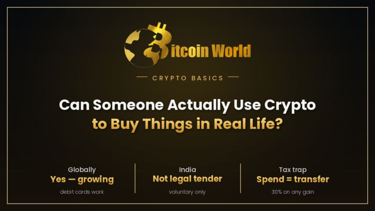 Using crypto to buy things in real life