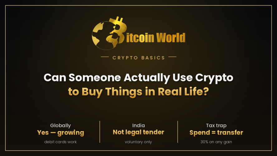 Using crypto to buy things in real life