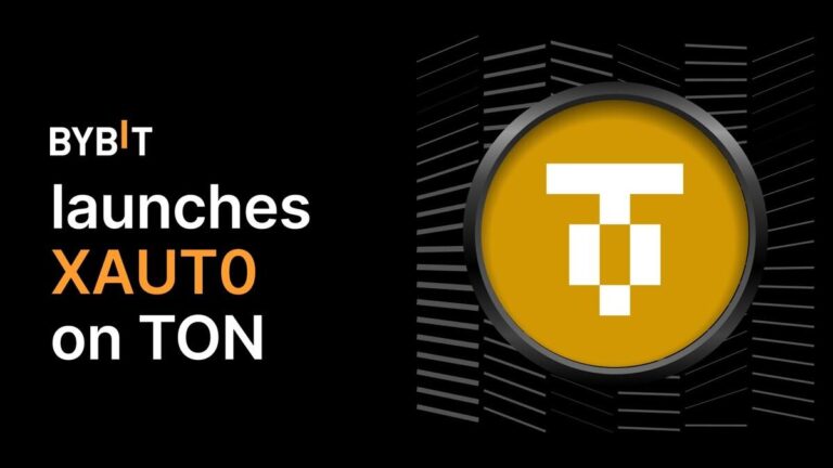 Bybit Adds Tokenized Gold (XAUT) to TON Network With Earn Yields
