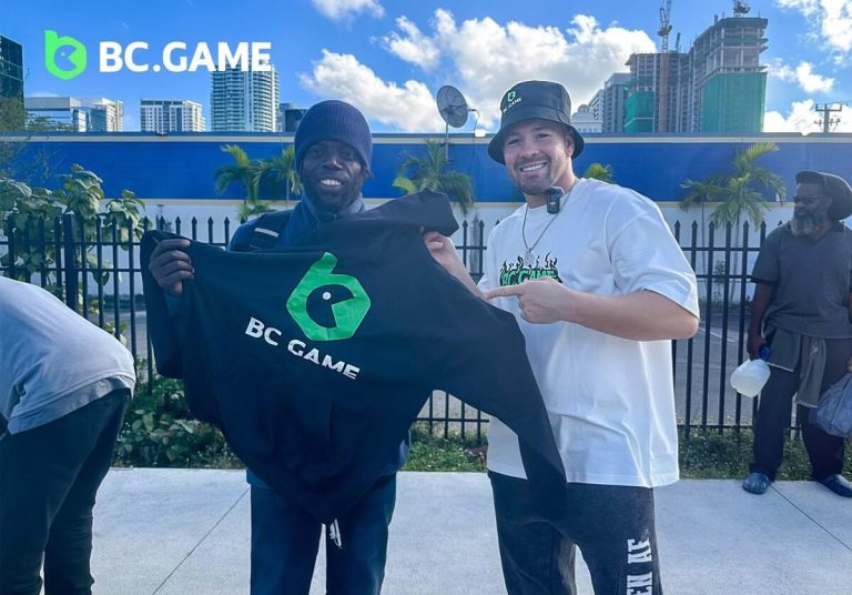BC.GAME Partners with Colby Covington for Street Charity Event in Miami to Support Local Communities