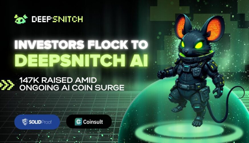 DeepSnitch Introduces Five Specialized AI Agents as Token Presale Goes Live
