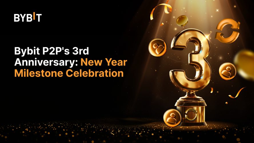 Bybit P2P Celebrates 3rd Anniversary with Landmark Achievements and Exclusive Rewards