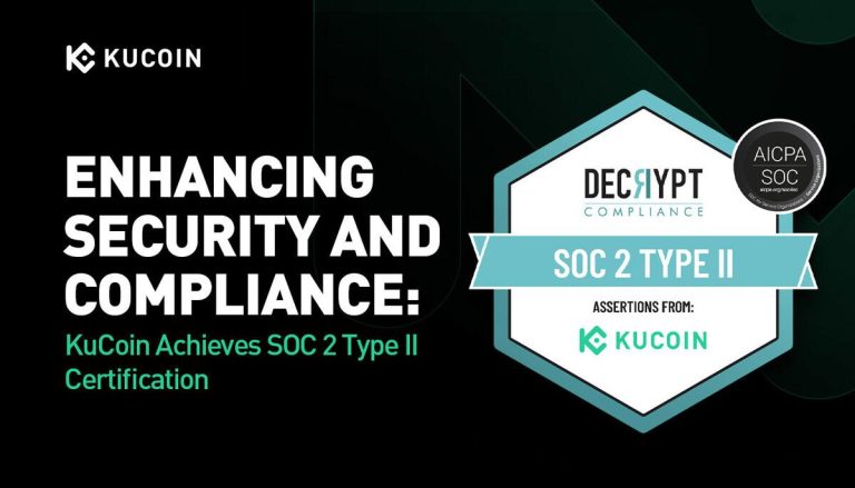 KuCoin Achieves SOC 2 Type II Certification: Strengthening Security and Compliance Standards
