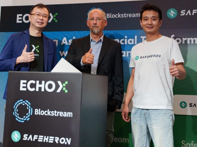 "Powering Asia's Financial Transformation with Bitcoin and RWA" - Blockstream, Safeheron, and EchoX Host an Exclusive Financial Leadership Summit in Tokyo
