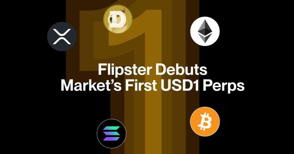 Flipster Debuts Market's First USD1 Perps for BTC, ETH, SOL, XRP, and DOGE