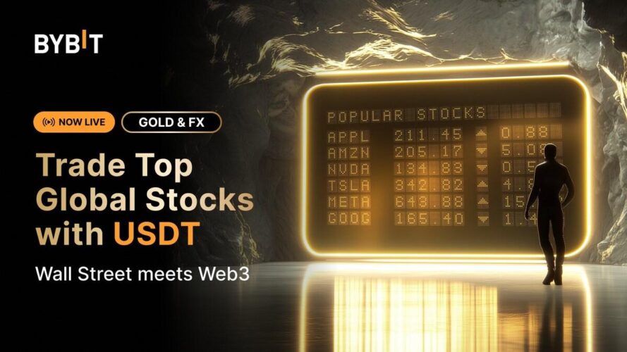 From Web3 to Wall Street: Bybit Becomes the First Crypto Exchange to Offer Direct Global Stock Trading with USDT
