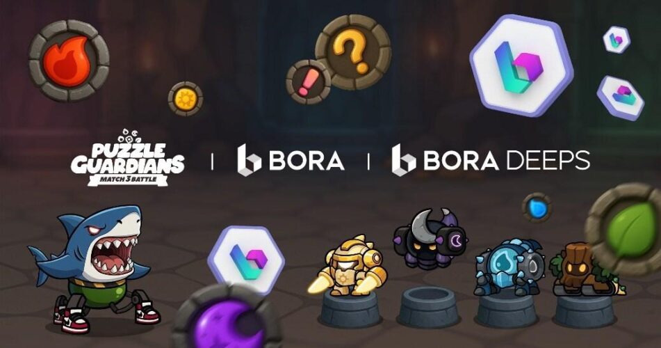 METABORA GAMES Launches 'Puzzle & Guardians' on LINE NEXT's Mini Dapps to expand BORA Token Utility