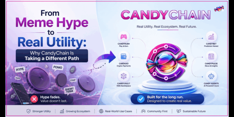 From Meme Hype to Real Utility: Why CandyChain Is Taking a Different Path