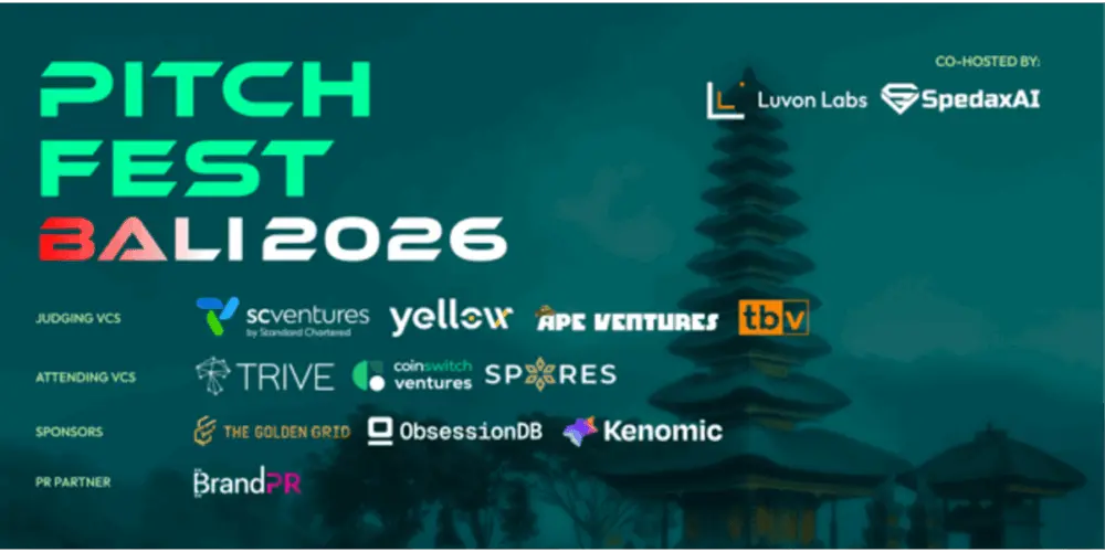 Pitch Fest Bali 2026: 15+ Startups. Leading Investors. $100K+ in Prizes
