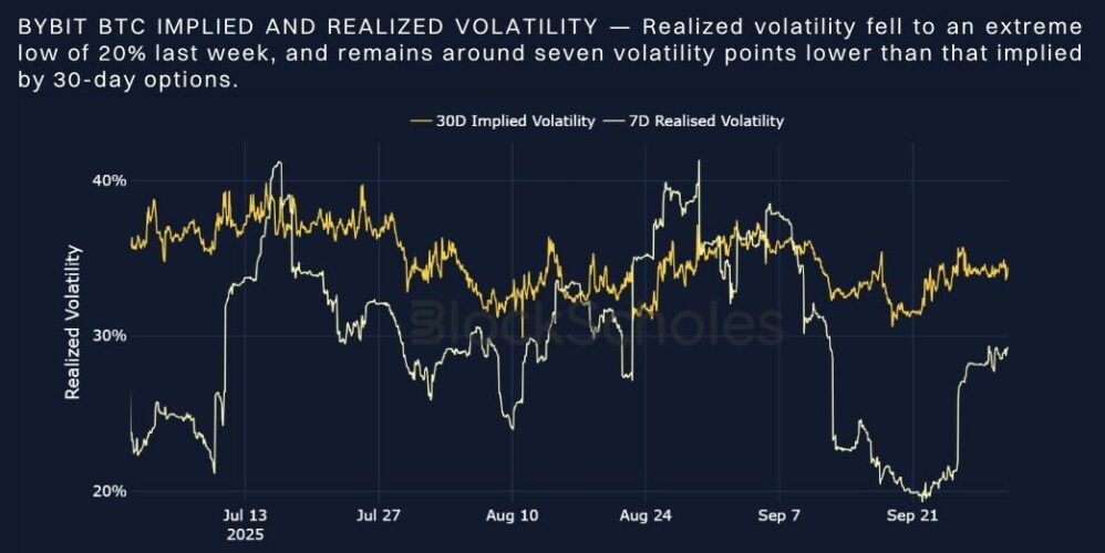 Bybit X Block Scholes Report: US government shutdown has limited impact on crypto but options market remains cautious