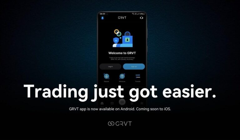 The GRVT Android App Is Available on Google Play Store Now
