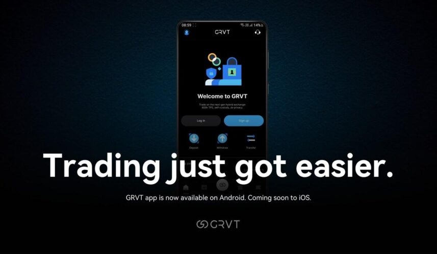 The GRVT Android App Is Available on Google Play Store Now