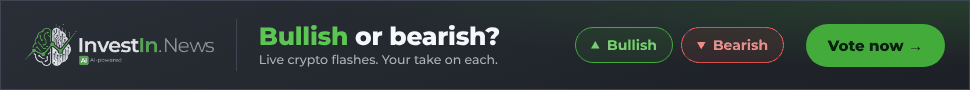 InvestIn.News: Bullish or bearish? Vote on live crypto flashes