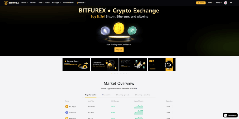 Bitfurex: A Leading Crypto Exchange with a Focus on Innovation