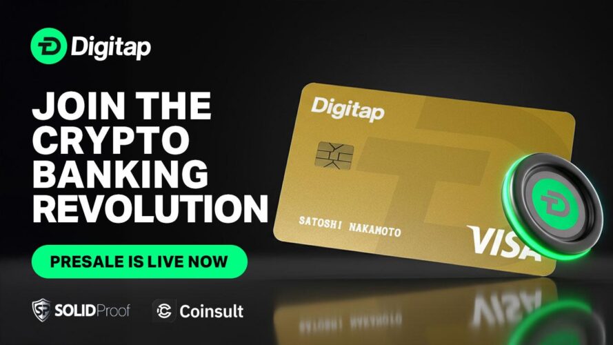 From Monzo to Revolut, Neobanks Lag on Stablecoin Rails as Digitap ($TAP) Emerges Best Crypto to Buy 2026