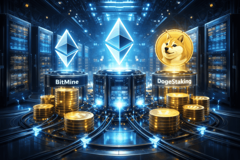 BitMine Stakes Approximately 400,000 ETH, Leading a New Staking Yield Model in 2026