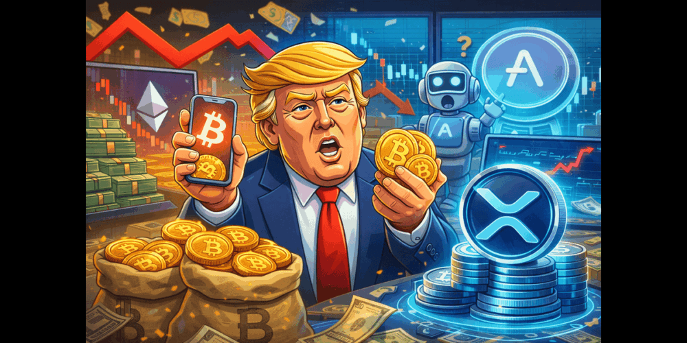 Is President Trump Selling Bitcoin as a Safe Haven? XRPStaking Companies Gain Popularity Amid Market Volatility