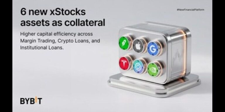 Bybit Adds Six xStock Assets as Collateral Across Margin Trading