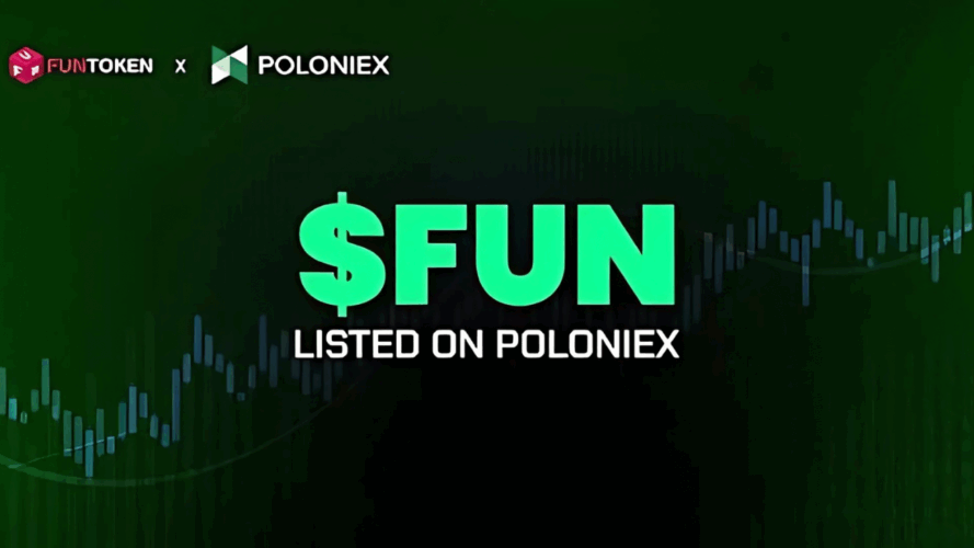 FUNToken Now Listed on Poloniex, Strengthening Global Reach and Utility