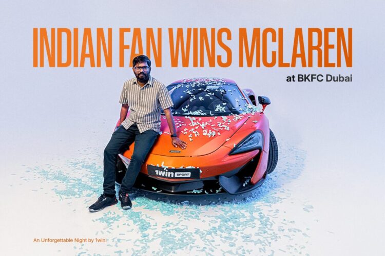 An Unforgettable Night by 1win: Indian Fan Wins McLaren at BKFC Dubai