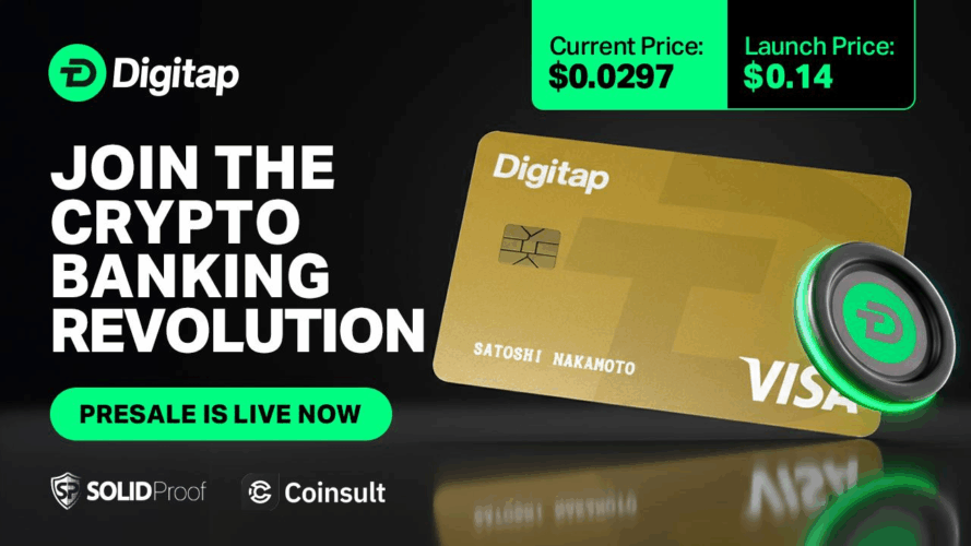 ChatGPT Picks the Best 3 Cryptos to Buy Now: Digitap ($TAP) Leads the List