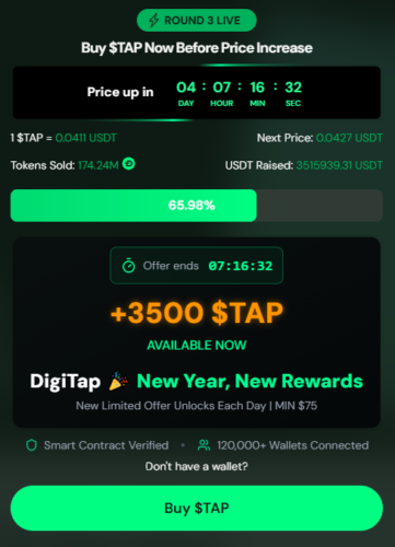Digitap ($TAP) vs $1.98 XRP: The Best Crypto For the 2026 Bull Run