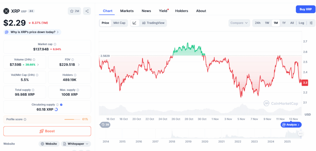 First Ripple ETF Launched, But XRP Stays Under $3, Veteran Traders Pick Digitap Over Dogecoin For 100% ROI