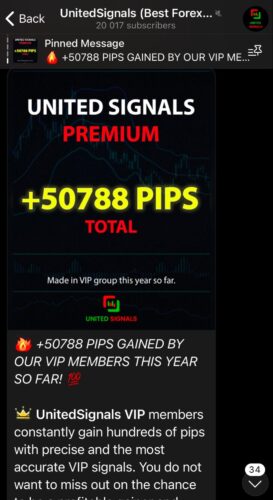 UnitedSignals Telegram Channel Review