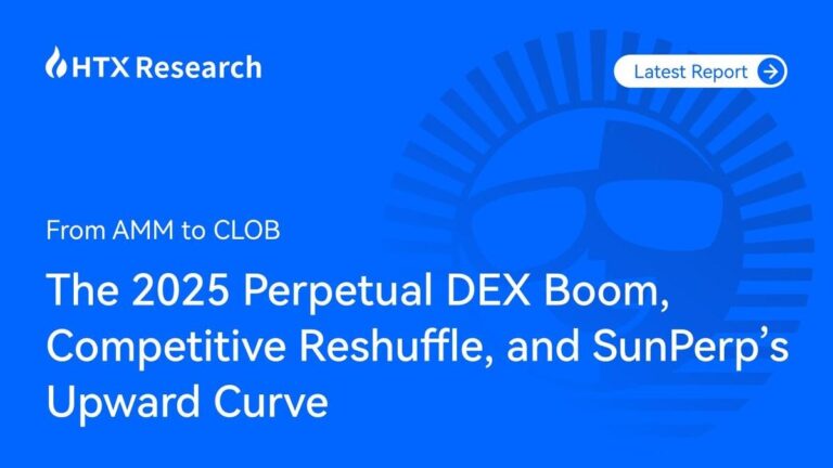 HTX Research Report Spotlights SunPerp as the Breakout Player in the 2025 Perpetual DEX Boom