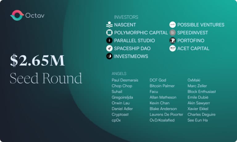 Octav Raises 2.65 Million To Help Label DeFi Transactions