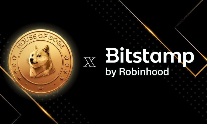 House of Doge and Bitstamp by Robinhood Announce Strategic Partnership For NYSE:ZONE Treasury