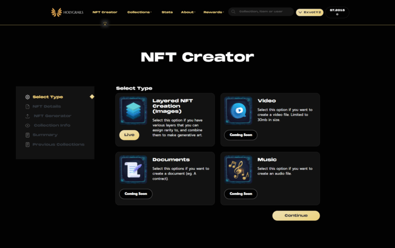 Holygrails.io Launches Free NFT Creator Tool for Artists and Creators at NFTNYC 2023