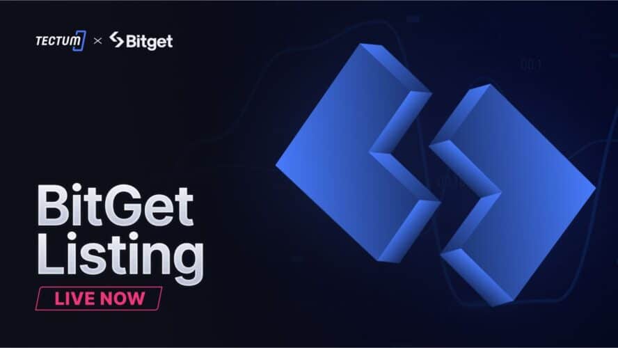Tectum Invites Early Investors to be Part of the Future By Joining the $TET Listing on Bitget