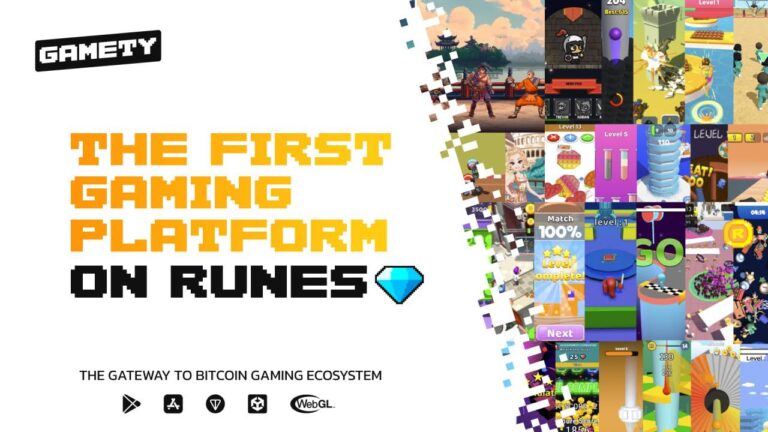 Gamety: Revolutionizing Blockchain Gaming with the Power of Runes Protocol